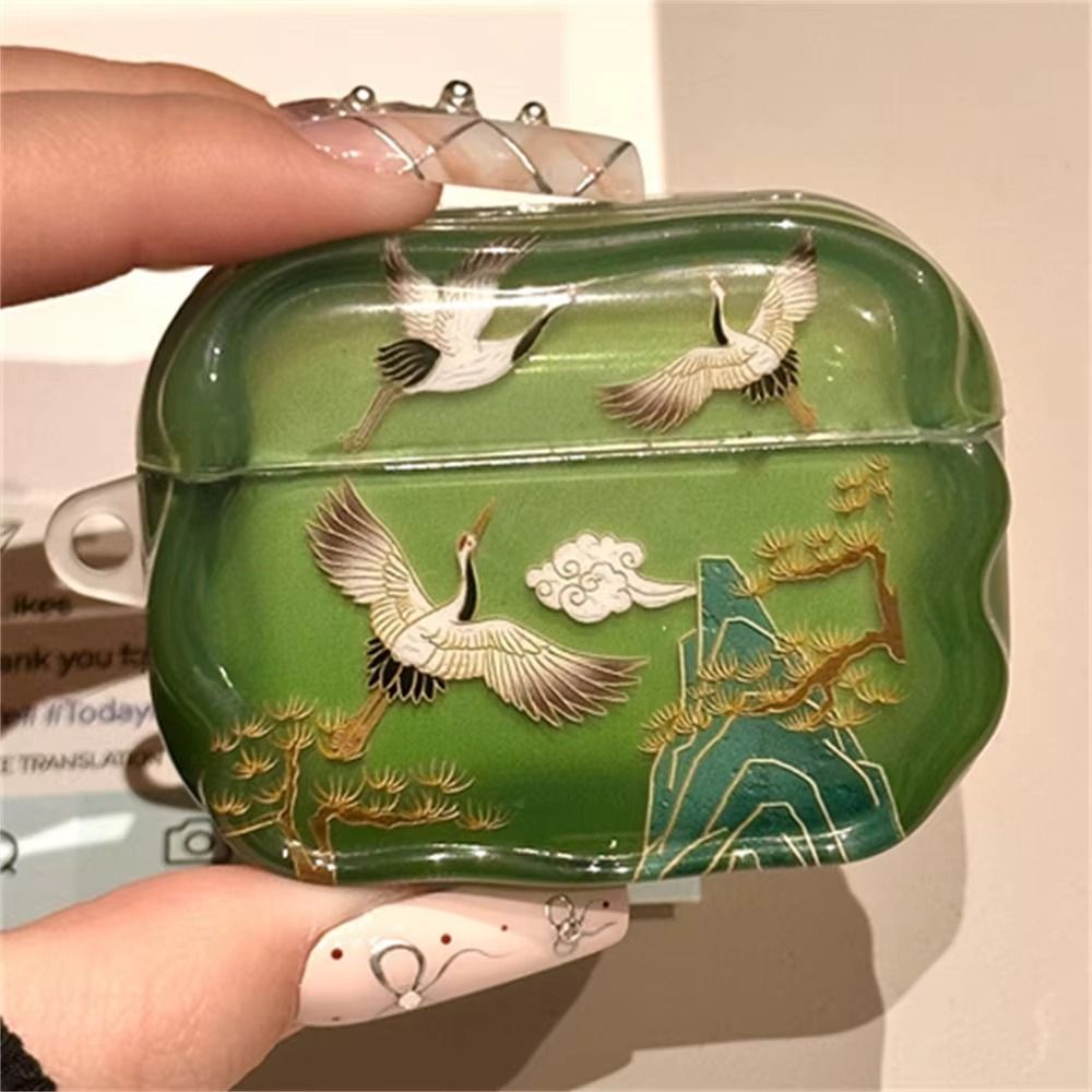 Luxury Bags Cute - Luxe mignon Tengyun grue pliant ventilateur