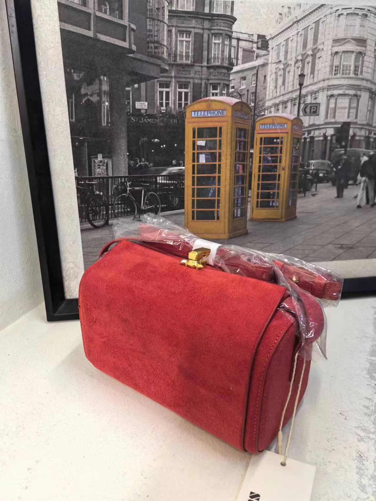 Sac à main rouge vintage pour  - Luxury Bags Cute avis et prix
