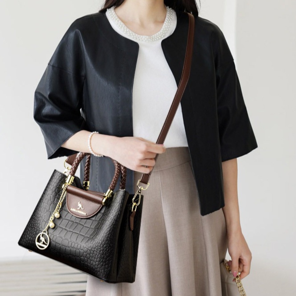 Poignée tissée véritable marqu - Luxury Bags Tote avis et prix